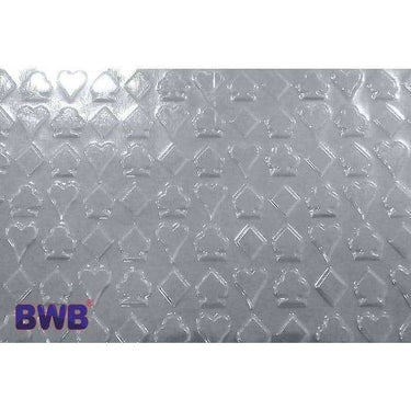 Textured Sheet for Chocolate: Card Suits - ViaCheff.com